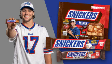 SNICKERS® DRAFTS JOSH ALLEN TO SATISFY HALFTIME HUNGER, ONE BITE AT A TIME