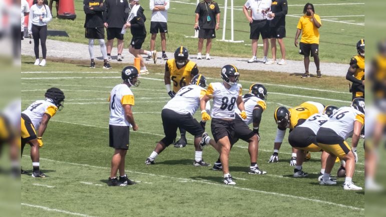 Steelers training camp stats