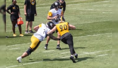 Steelers matchup practice