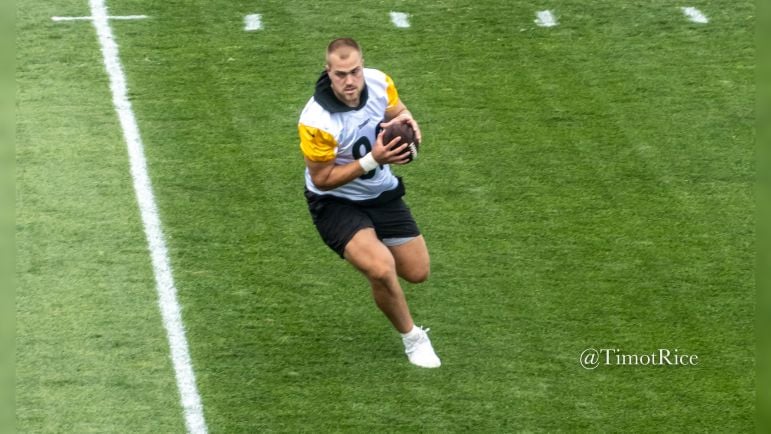 Steelers 2025 Training Camp Pictures – Thursday – July 24th Pat Freiermuth