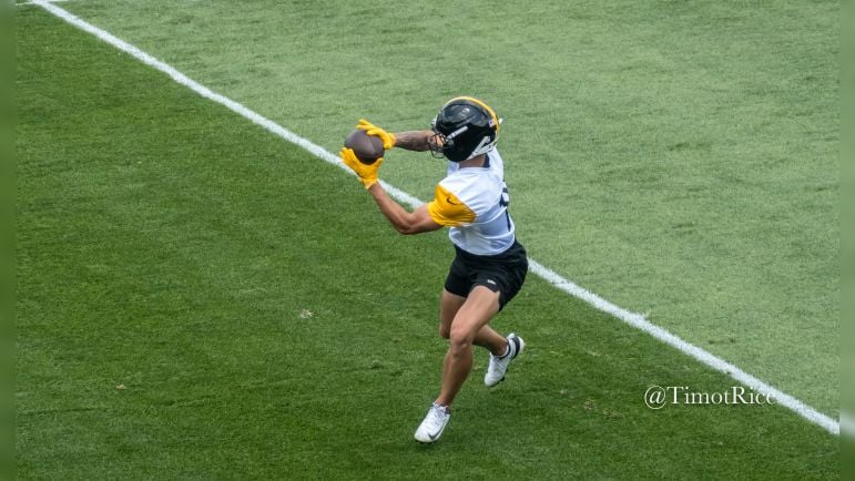 Roman Wilson Steelers 2025 Training Camp Pictures – Thursday – July 24th