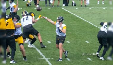 Steelers 2025 Training Camp Pictures – Thursday – July 24th Will Howard