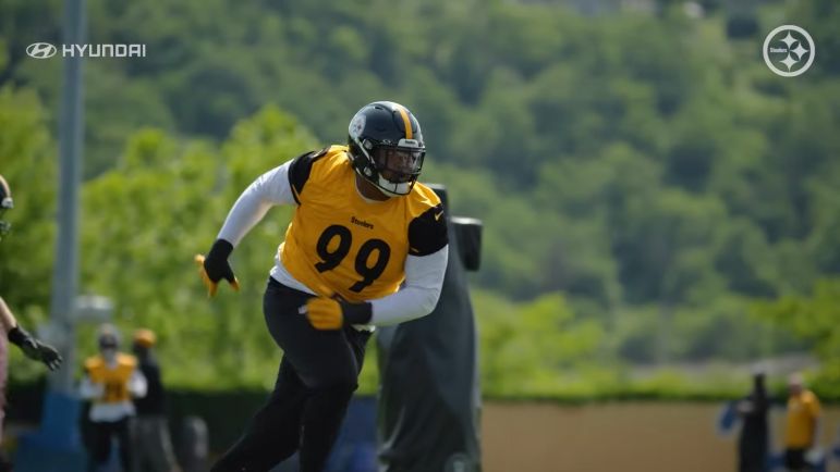 Derrick Harmon rookie Steelers defensive line