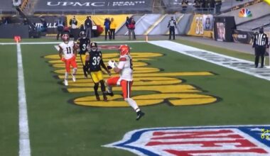 Steelers offense Browns