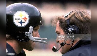 Chuck Noll Steelers Terry Bradshaw