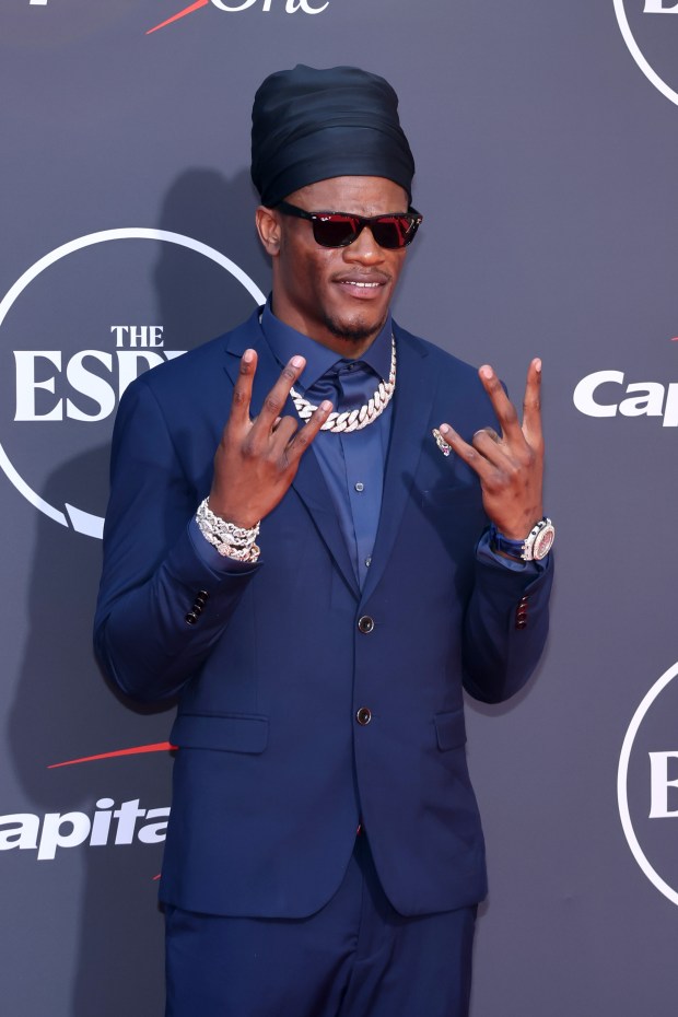 Lamar Jackson attends the 2025 ESPY Awards at Dolby Theatre on July 16, 2025 in Hollywood, California.  (Photo by Amy Sussman/Getty Images)