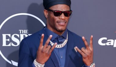 Lamar Jackson at ESPY Awards