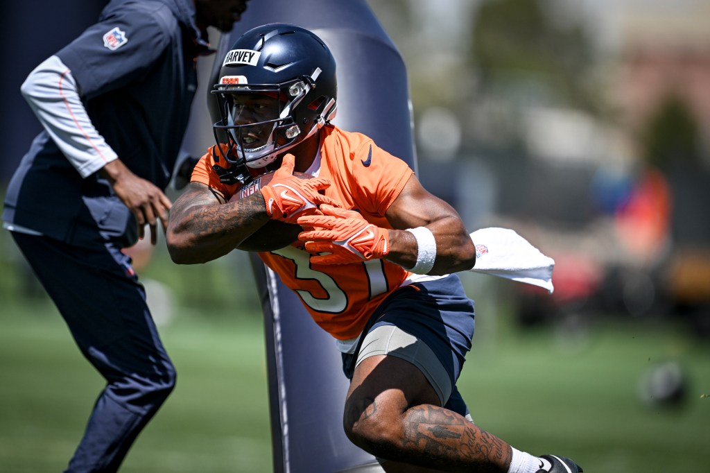 Broncos agree to terms with second-round RB RJ Harvey, source says