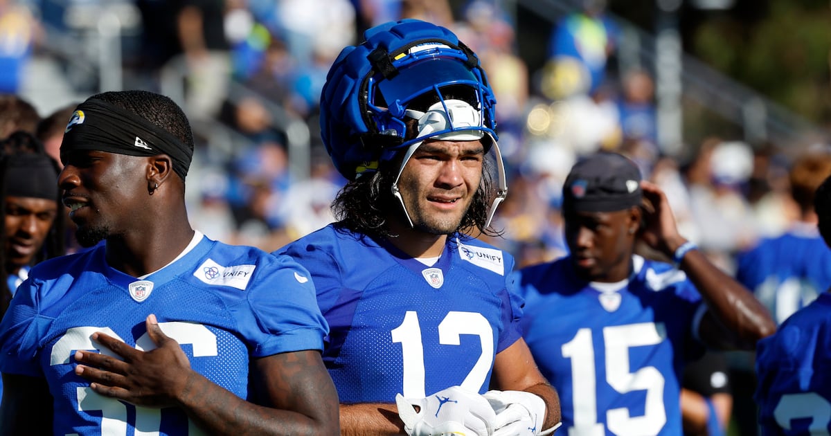 Puka Nacua connects with Polynesian roots, tries fire dancing – Deseret News