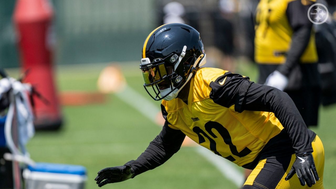 Juan Thornhill of the Pittsburgh Steelers at June Minicamp
