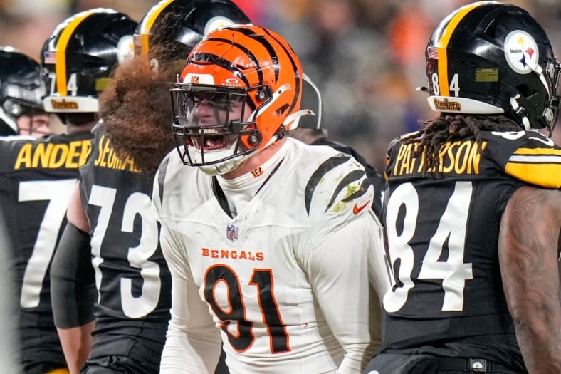 Cincinnati Bengals defensive end Trey Hendrickson