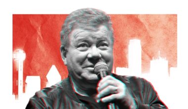 William Shatner on the Dallas Cowboys, where to eat ribs and the best time to be alive