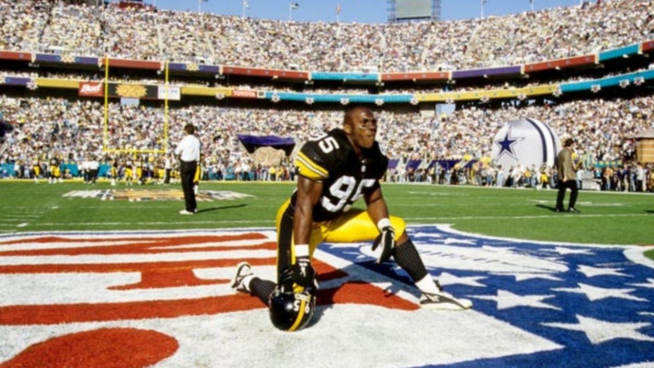 Greg Lloyd (95) of the Pittsburgh Steelers (credit: USATSI)