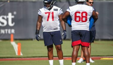 Texans Offensive Line Positions Starting To Settle