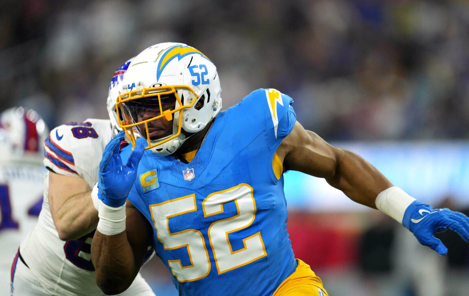 AFC Notes: Khalil Mack, Travis Kelce, Marvin Mims, Broncos, Chargers, Chiefs