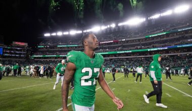 Eagles 2025 training camp practice notes, Day 4: Quinyon Mitchell is a stud