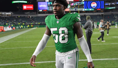 OLB Jalyx Hunt Expected To Start For Eagles