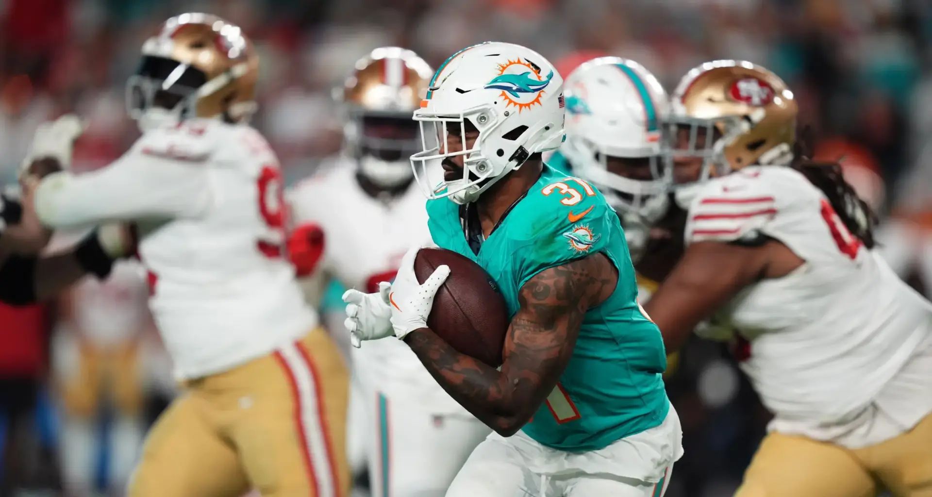 Raheem Mostert finds new home with Raiders as Dolphins turmoil leaves him determined to prove worth