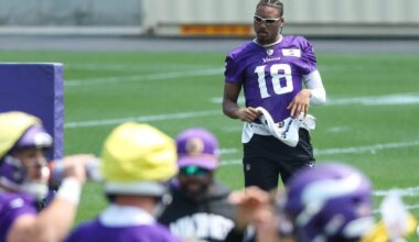Vikings WR Justin Jefferson misses practice with ‘mild’ hamstring strain