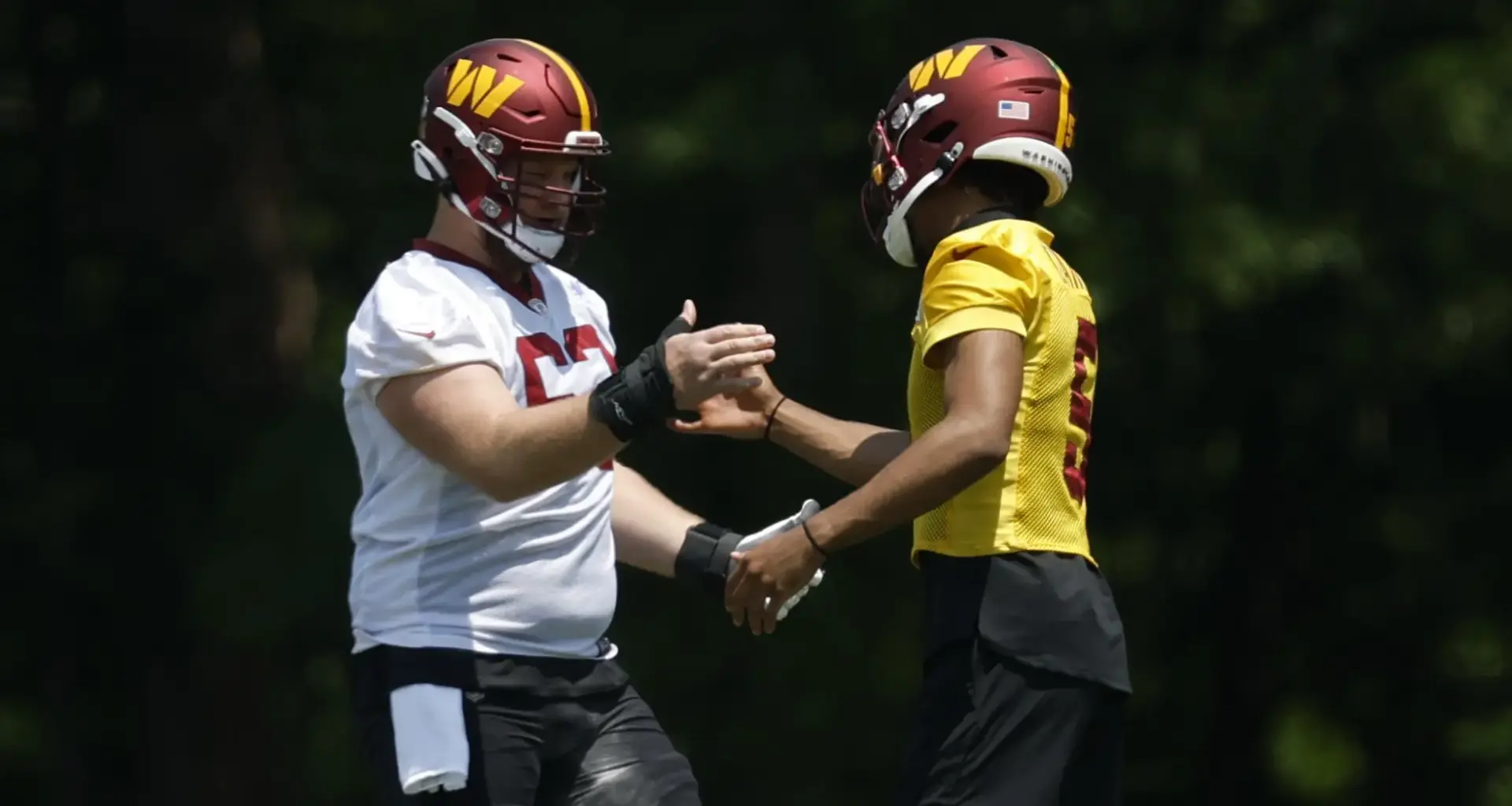 Tyler Biadasz emerges as NFC East's top center, outshining Cam Jurgens in $30M Commanders lineup