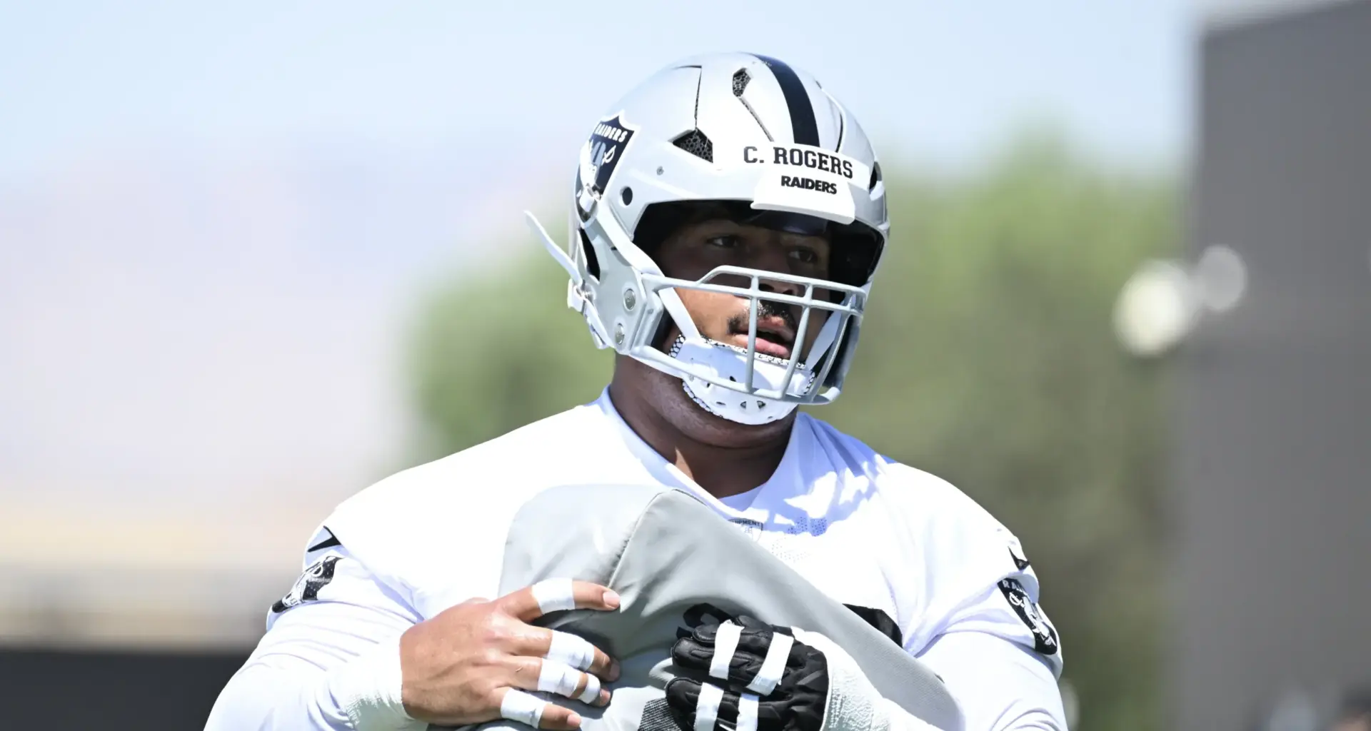 Caleb Rogers embraces versatility and accountability as he strives to cement his role with the Las Vegas Raiders
