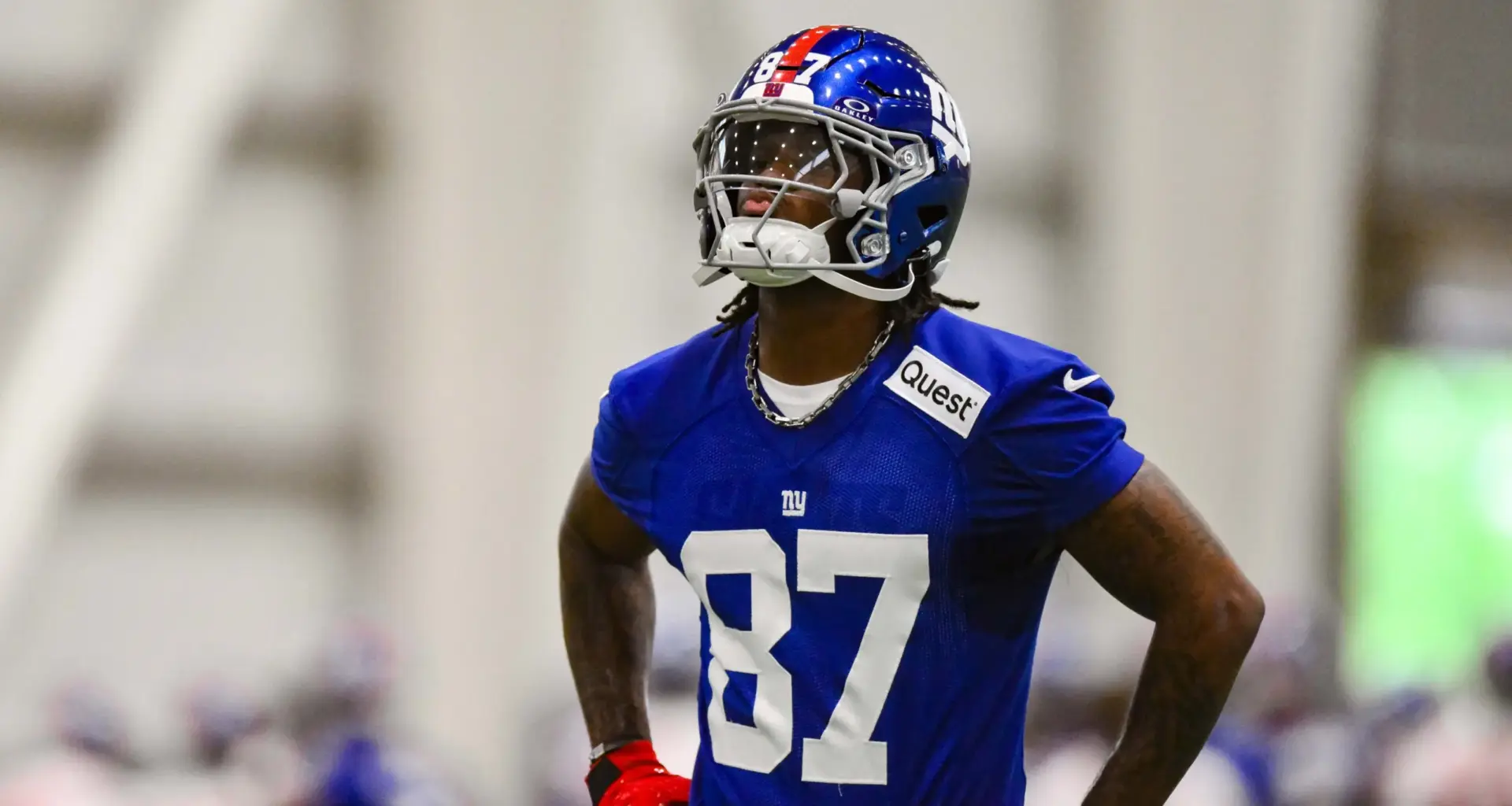 Ihmir Smith-Marsette's thrilling 100-yard kickoff return cements his role with New York Giants despite fierce competition