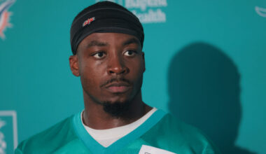 Dolphins CB Kader Kohou Out For Season