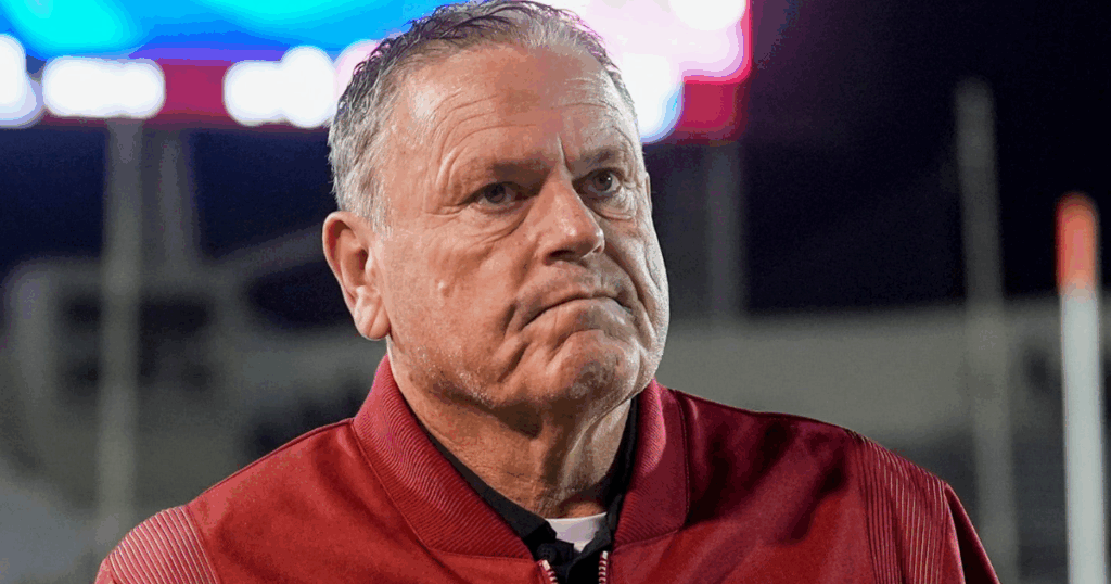 Arkansas HC Sam Pittman