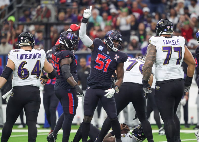 Houston Texans defensive end Will Anderson Jr.