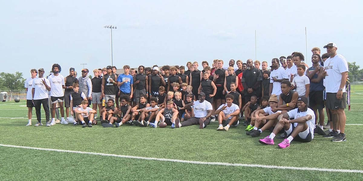 New Orleans Saints WR coach brings fourth Wideout Camp to Omaha