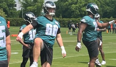 Eagles will have some intense battles for jobs among reserve offensive linemen