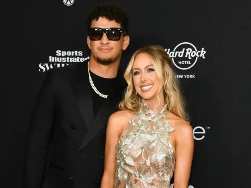 Patrick Mahomes and Brittany Mahomes