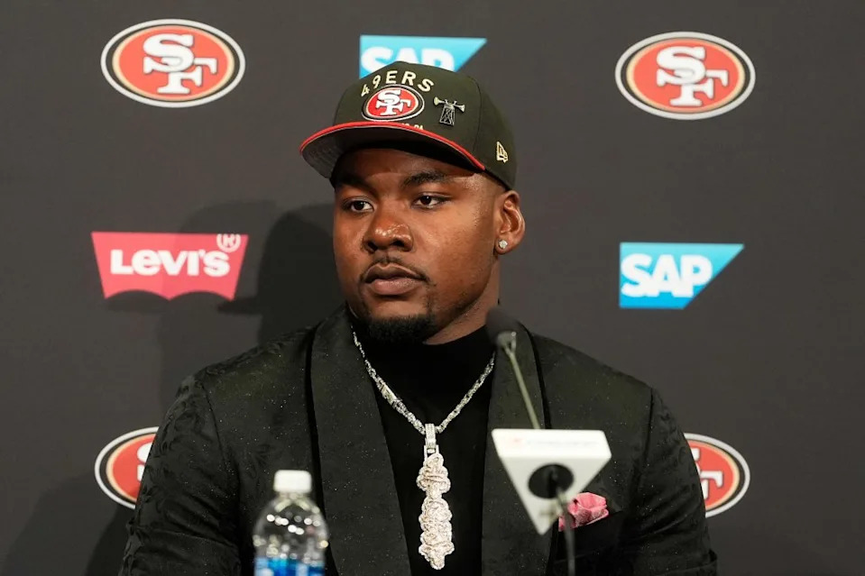 The 49ers selected Mykel Williams with the No. 11 pick in the NFL draft. AP