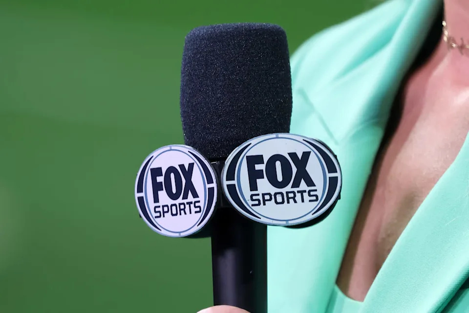 Fox Sports microphone. (Photo by Michael Wade/Icon Sportswire via Getty Images)Icon Sportswire/Getty Images