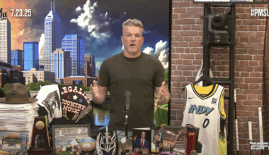 Pat McAfee issues on-air apology to Mary Kate Cornett