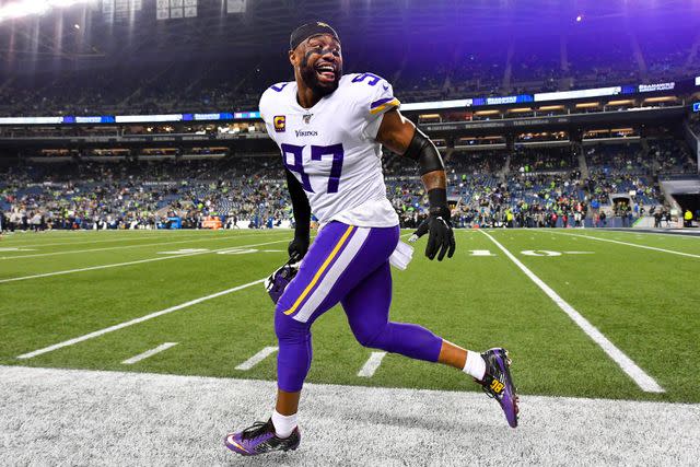 Alika Jenner/Getty  Everson Griffen #97 of the Minnesota Vikings, December 2019