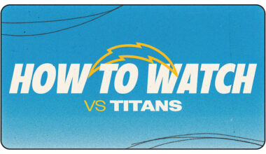 How to Watch Chargers vs. Titans Week 10