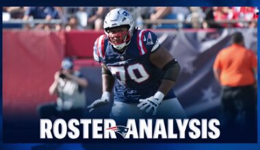 Patriots Activate Rookie Caedan Wallace and Downgrade C Ben Brown to Out for Saturday's Game vs. the Chargers