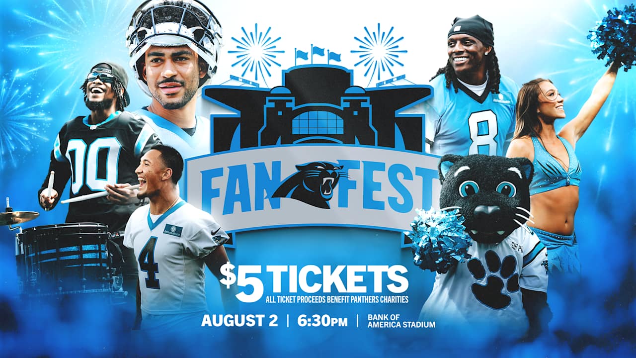 Carolina Panthers Fan Fest returns to Bank of America Stadium on August 2nd - Carolina Panthers