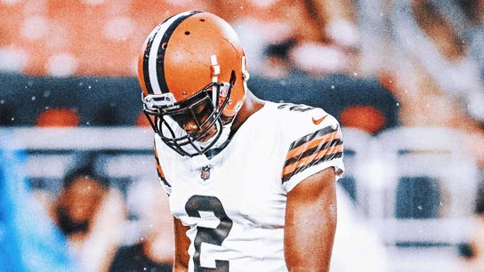 Former AFC North Rival Cleveland Browns' Receiver Amari Cooper holding out during minicamp due to contract negotiations. Former AFC North Rival Cleveland Browns' Receiver Amari Cooper holding out during minicamp due to contract negotiations.