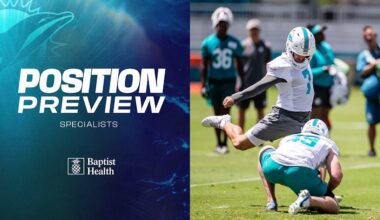 Training Camp Preview 2025: Specialists