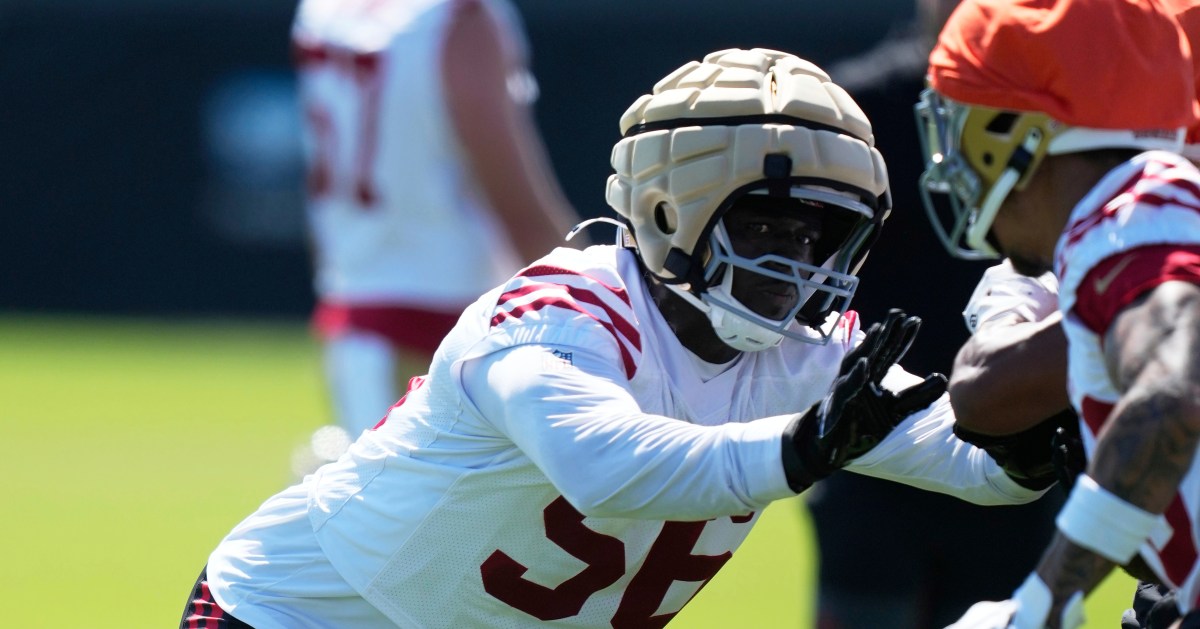 49ers' defensive lineman Tarron Jackson hospitalized during camp
