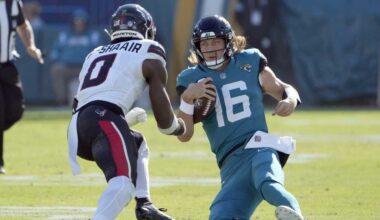 Violent hit on Jaguars QB Trevor Lawrence 'has no business being in our league,' coach says