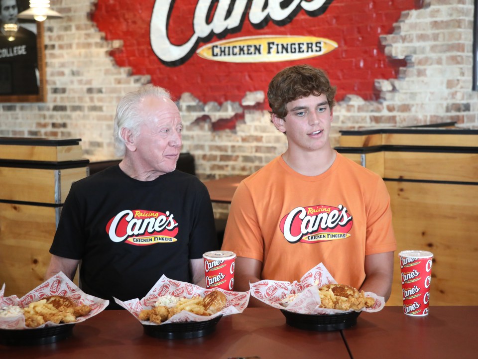 Archie Manning and Arch shared some quality time together