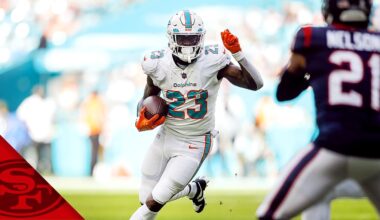 49ers work out 8 players, including RB Jeff Wilson Jr.