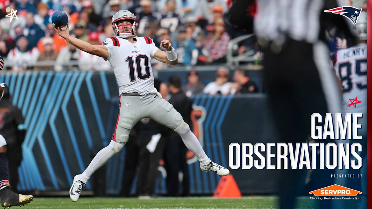 Eight Takeaways From the Patriots Upset Win over the Bears in Week 10