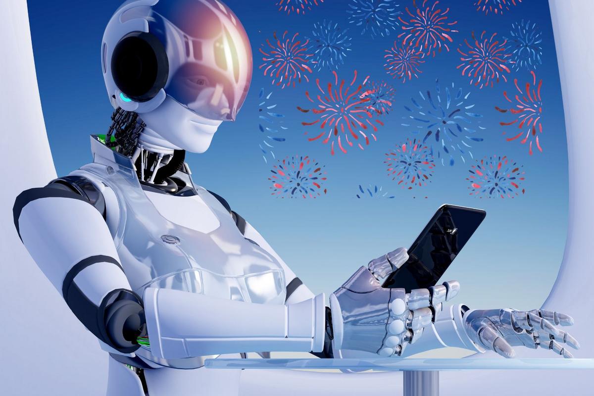 How AI Captures Texans Celebrating 4th Of July Fireworks