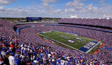 FLY Through The New Buffalo Bills Stadium In Buffalo, New York