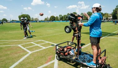 Xavier Legette is back to putting in the extra work on the Jugs machine