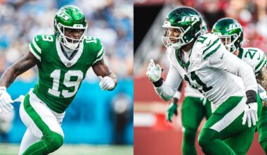 Jermaine Johnson and Irv Charles to Begin Jets Training Camp on PUP List
